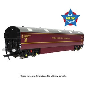 E86003 Newton Chambers Car Carrier BR Maroon -2