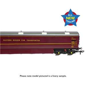 E86003 Newton Chambers Car Carrier BR Maroon -3