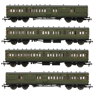 E86012 LSWR Cross Country 4-Coach Pack SR Maunsell Green