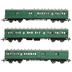 E86013 LSWR Cross Country 3-Coach Pack SR Malachite Green