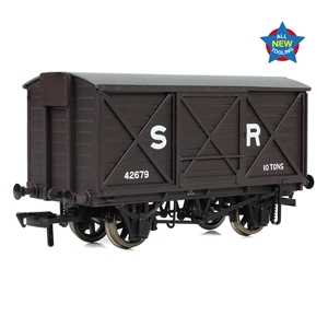 E87053 LSWR 10T Ventilated Van SR Brown (Early)