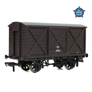 LSWR 10T Ventilated Van SR Brown (Late)