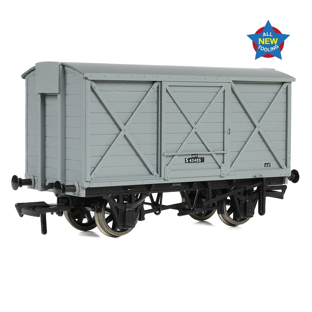LSWR 10T Ventilated Van BR Grey