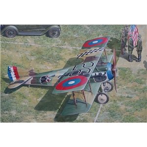 French/US SPAD XIIIc1 WWI Fighter, Late, 1918