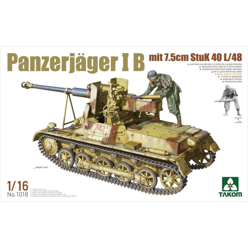 German Panzerjager IB w/ 7.5cm StuK 40 L/48