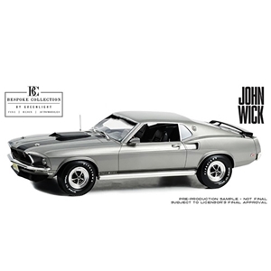GL12104 John Wick (2014 Movie) 1969 Ford Mustang Boss 429 - Bespoke Collection