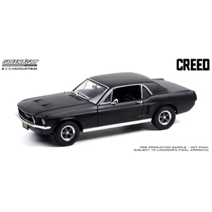 GL13611 Creed (2015 Movie) 1967 Ford Mustang Coupe - Black