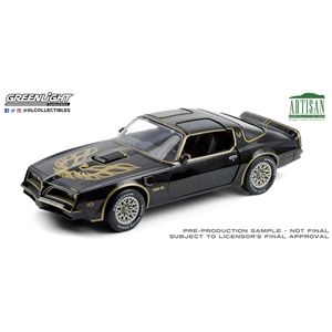 1977 Pontiac Firebird Trans Am Starlite Black With Golden Eagle Hood