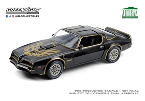 1977 Pontiac Firebird Trans Am Starlite Black With Golden Eagle Hood