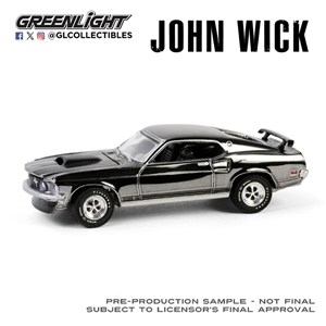 John Wick (2014 Movie) - Ford Mustang Boss 429 1969 - Silver