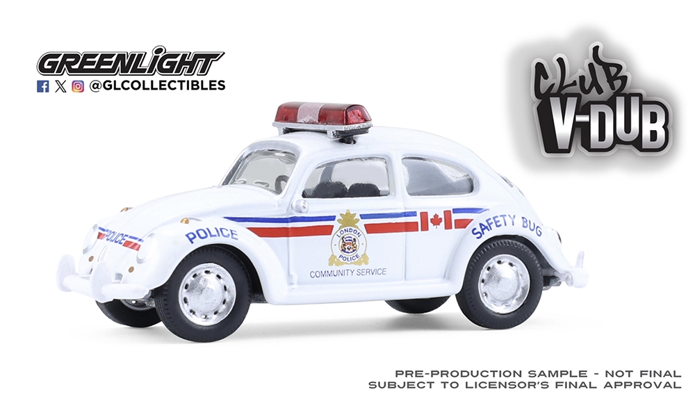 Club V-Dub Series 21-Classic Volkswagen Beetle–London, Canada Police