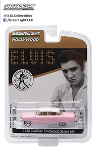 GL44740-C Elvis Presley (1935-77) - 1955 Cadillac Fleetwood Series 60 Pink