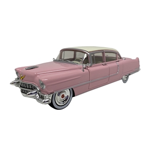 1955 Cadillac Fleetwood Series 60 Pink With White Roof