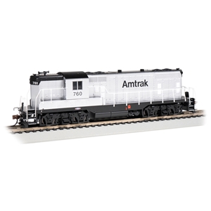 GP7 - Amtrak #760 - MOW (Silver & Black)