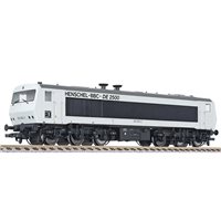 Diesel loco DE2500 202 003-0 6-axle DB white Ep.IV AC DCC