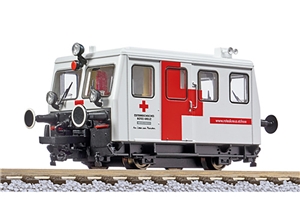L133041 Motor draisine, ÖBB, Österreichisches Rotes Kreuz, white, Ep.VI