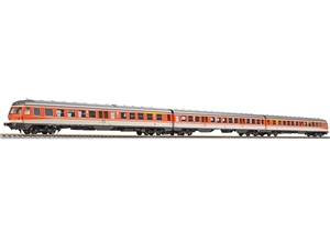 L133168 Diesel railcar, BR 614/914, orange/grey, 3-units conv., DB AG, era V