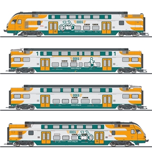 L133858 4-part electric multiple unit, "KISS", ODEG, Ep.VI, WS dig.
