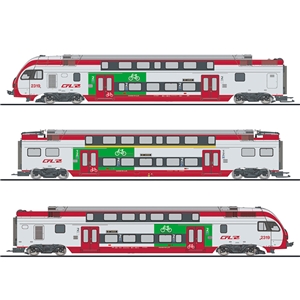 L133860 3-part electric multiple unit, "KISS", CFL, Ep.VI