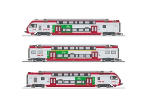 L133860 3-part electric multiple unit, "KISS", CFL, Ep.VI