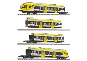 L133868 4-part electric multiple unit, "FLIRT", SBB-CFF, Ep.VI, WS dig.
