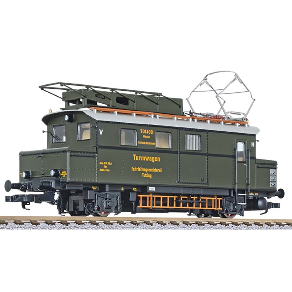 Maintenance vehicle 701 408 "Tutzing" brown-green DRG Ep.II