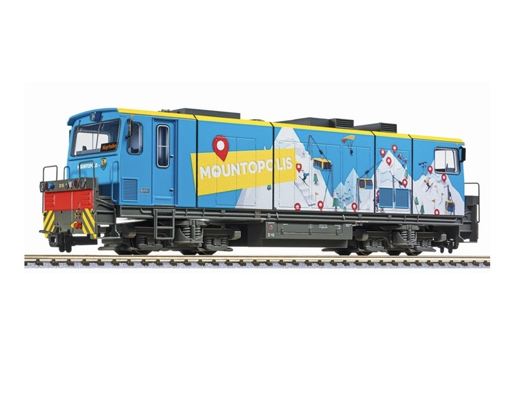 Diesel locomotive D16, "MOUNTOPOLIS" (winter), Zillertalbahn, era VI