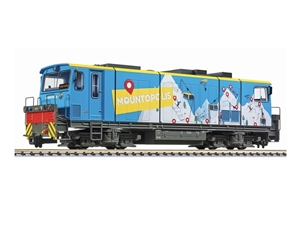 L142111 Diesel locomotive D16, "MOUNTOPOLIS" (winter), Zillertalbahn, era VI
