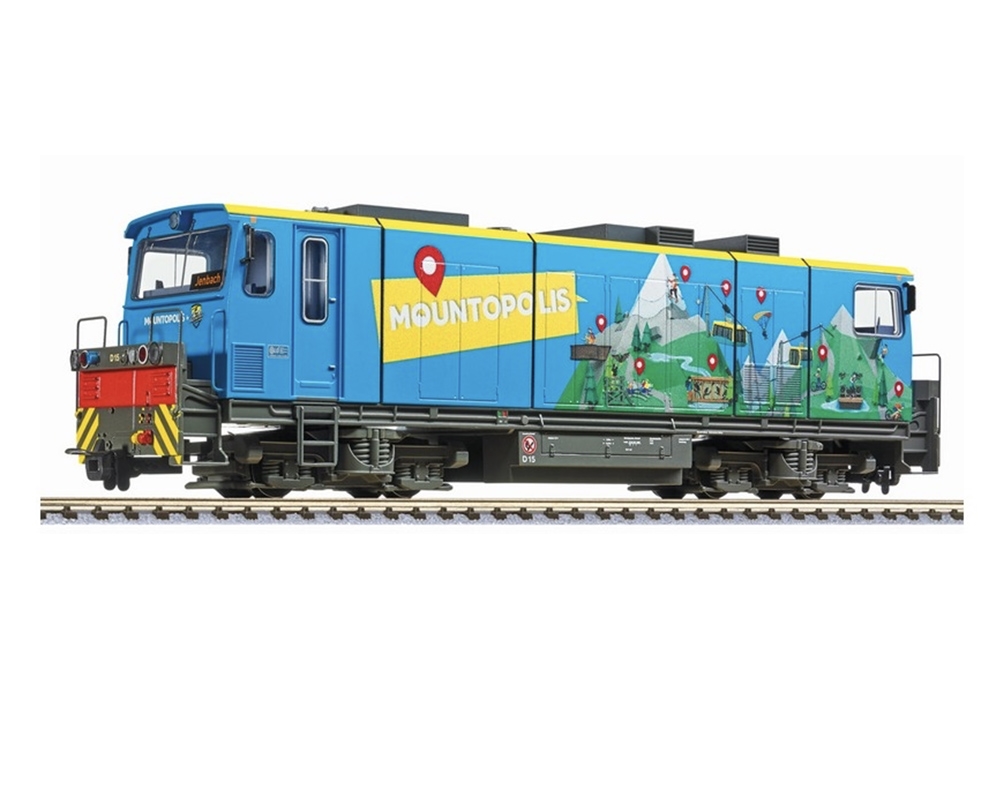 Diesel locomotive D15, "MOUNTOPOLIS" (summer), Zillertalbahn, era VI
