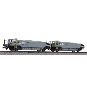 Ballast Wagon Set with Ballast Load BLS Ep.VI