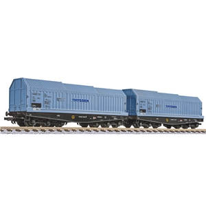L230171 2-unit set, 6-axle coil transport wagon, "THYSSEN", Ep.IV