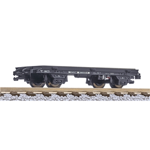 L235182 Flat wagon for maintenance, black, period IV-VI