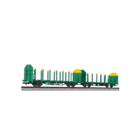 Timber Carrier Wagon, VTG, grün-gelb