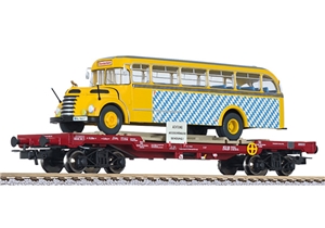 L235782 Flat Wagon OBB with omnibus 