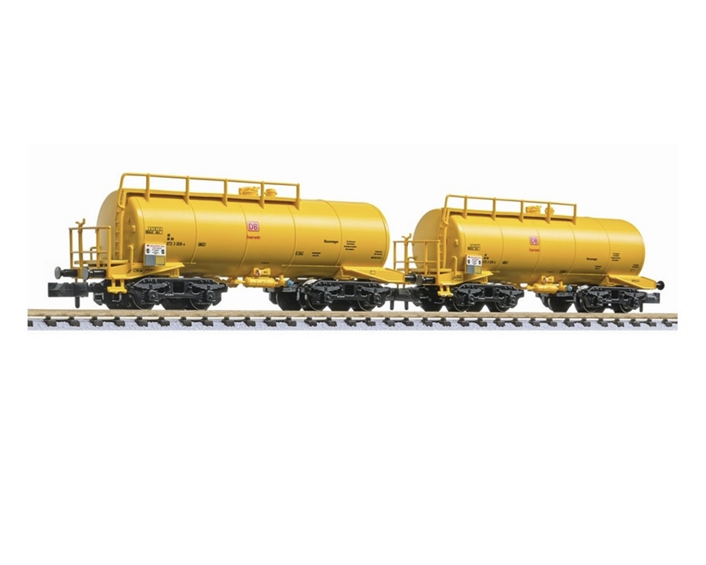 2-unit set, 4-axle tank wagon, "Löschzug Wilhelm Köhler", DB AG, era