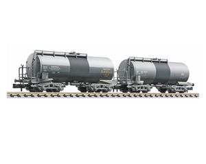 L260115 2-unit set, 4-axle tank wagon, "B.T.A.", SBB-CFF, era III
