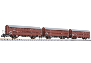 L260134 3-unit set, Hbes-63 Vlmms, DB, period III, 1961, platform