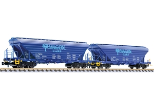L260221 2 pce, grain transport wagon, Uagpps, "Waggon Care", Ep.V-VI