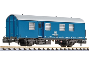 L265058 Conversion railway service car, "Wohnschlafwagen 433", DB, blue, Ep.IV
