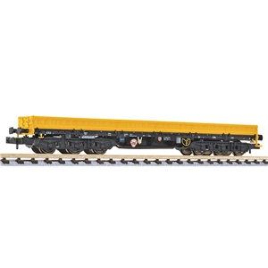 L265691 6-Axle Heavy Load Wagon DBG "Bauzugwagen" Yellow/Black Ep.V-VI