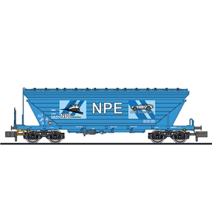 L265902 Grain Wagon Uagpps, ‘NPE’, NL, light blue, Era VI