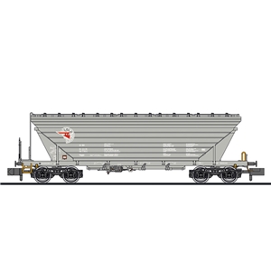 L265903 Grain Wagon Uagpps, ‘LTB’, CZ, grey, Era VI