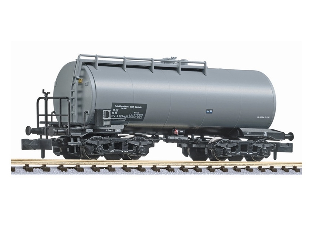 4-axle tank wagon, "Fuchs Mannheim", DB, era IV