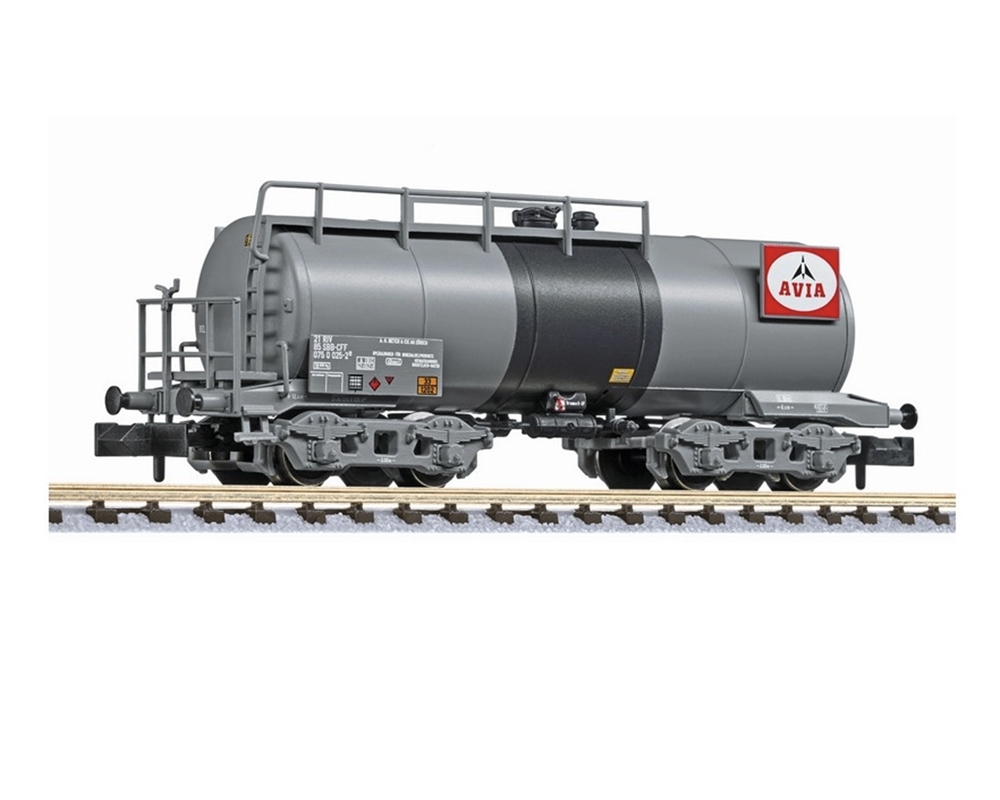 4-axle tank wagon, "AVIA", SBB-CFF, era IV
