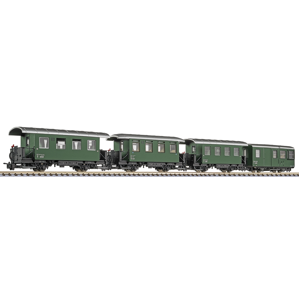 4-unit set, 2-axle coach, ÖBB, Ep.III