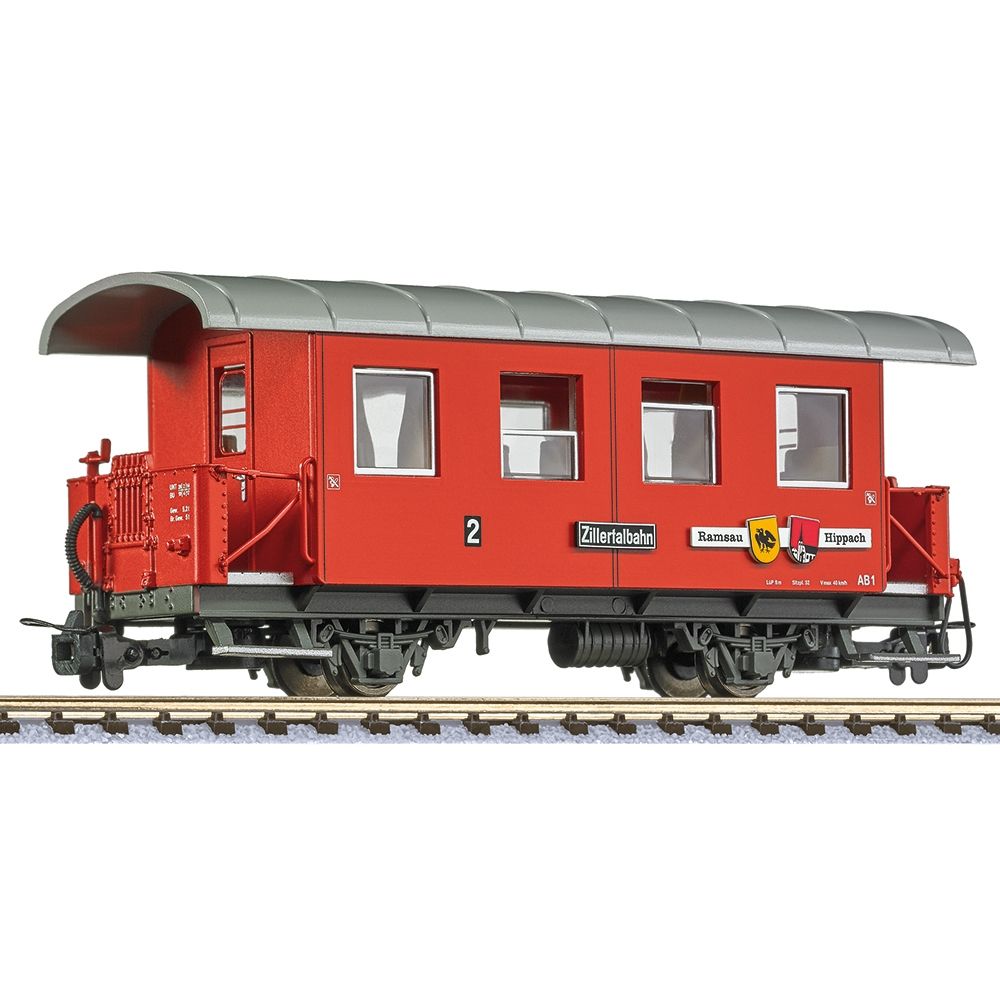 2-axle coach, AB 1, "Ramsau/Hippach", Zillertalbahn, Ep.VI
