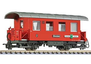 L344367 2-axle coach, B 24, "Gemeinde Strass", Zillertalbahn, Ep.VI