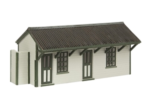 Light Railway Station Building - Green