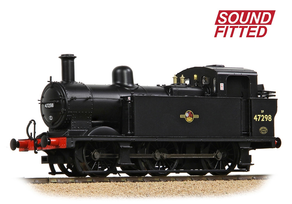 Bachmann Europe plc - LMS Fowler 3F (Jinty) 47298 BR Black (Late Crest)