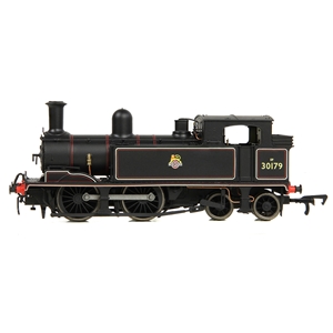 LSWR Adams O2 30179 BR Lined Black (Early Emblem)